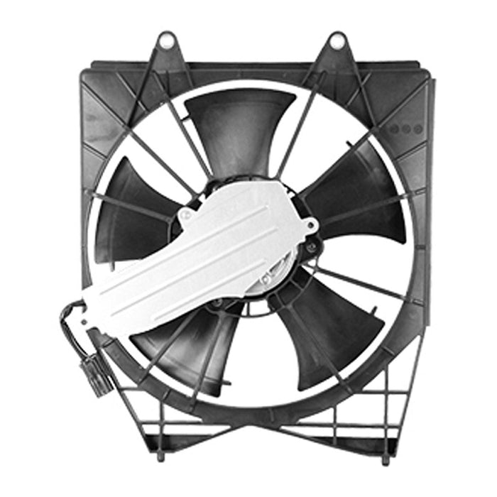 2018-2022 Honda Accord EX/EX-L/LX/SE/Sport/Sport Plus/Sport SE/Touring A/C Condenser Fan Assembly Motor/Blade/Shroud/Shield Assy - HO3113144-Partify-Painted-Replacement-Body-Parts