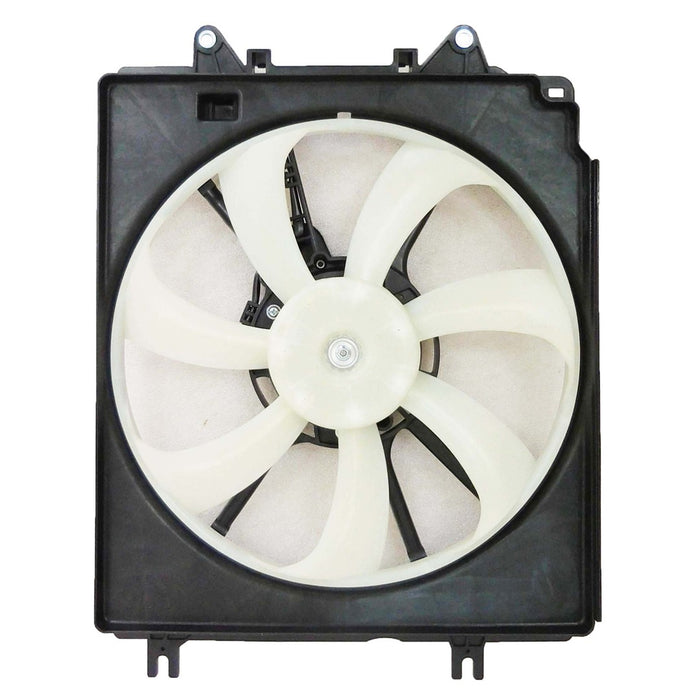 2017-2022 Honda CR-V A/C Condenser Fan Assembly Motor/Blade/Shroud Assy 1.5L L4 Turbocharged - HO3113145-Partify-Painted-Replacement-Body-Parts