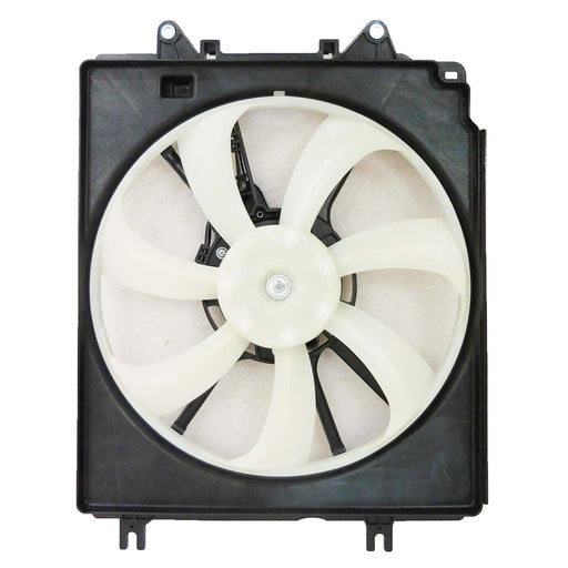 2017-2022 Honda CR-V A/C Condenser Fan Assembly Motor/Blade/Shroud Assy 1.5L L4 Turbocharged - HO3113145-Partify-Painted-Replacement-Body-Parts