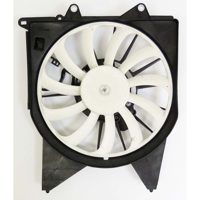 2017-2021 Honda Civic Type R/Type R Limited Edition A/C Condenser Fan Assembly Motor/Blade/Shroud/Protector Assy - HO3113148-Partify-Painted-Replacement-Body-Parts