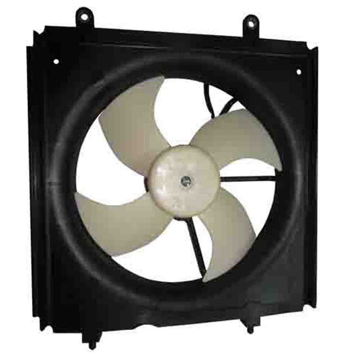 1998-2002 Honda Accord Engine Cooling Fan Assembly Includes Motor/Blade/Shroud Valeo Brand 2.3L L4 - HO3115112-Partify-Painted-Replacement-Body-Parts