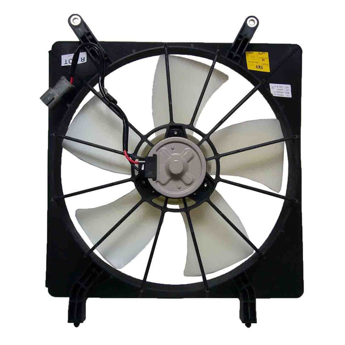 2002-2004 Honda CR-V Engine Cooling Fan Assembly Includes Motor/Blade/Shroud - HO3115116-Partify-Painted-Replacement-Body-Parts