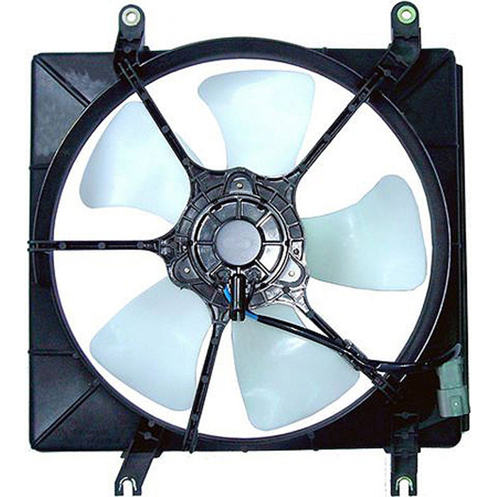 1997-2001 Honda Prelude Engine Cooling Fan Assembly Includes Motor/Blade/Shroud Nippondenso Design - HO3115118-Partify-Painted-Replacement-Body-Parts
