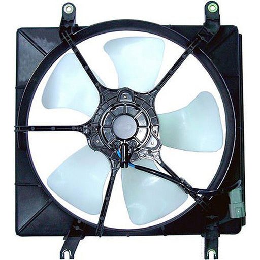 1997-2001 Honda Prelude Engine Cooling Fan Assembly Includes Motor/Blade/Shroud Nippondenso Design - HO3115118-Partify-Painted-Replacement-Body-Parts