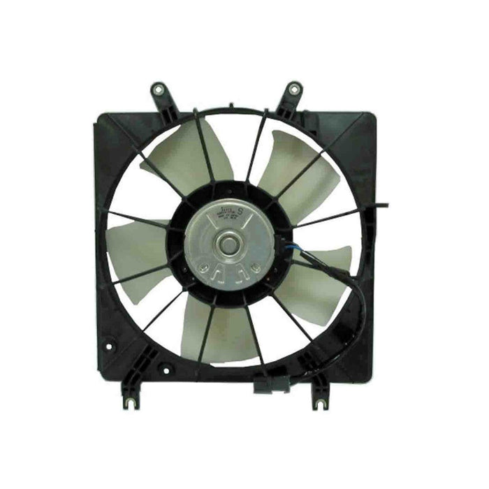 2003-2005 Honda Accord Engine Cooling Fan Assembly Includes Motor/Blade/Shroud Denso Design Left Side 3L V6 - HO3115124-Partify-Painted-Replacement-Body-Parts