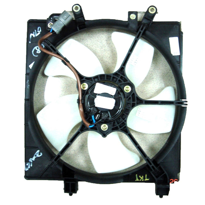 2001-2005 Honda Civic Engine Cooling Fan Assembly W/Toyo Motor/Blade/Shroud - HO3115131-Partify-Painted-Replacement-Body-Parts
