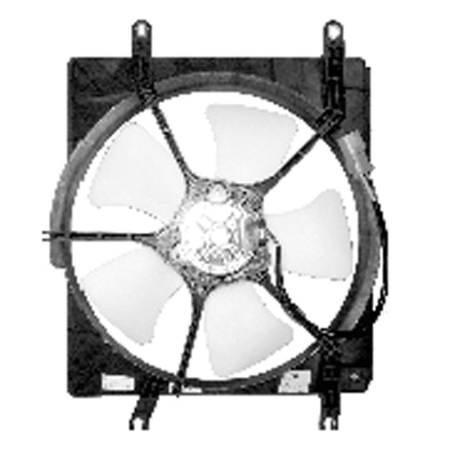 1995-1998 Honda Odyssey Engine Cooling Fan Assembly Motor/Blade/Shroud - HO3115132-Partify-Painted-Replacement-Body-Parts