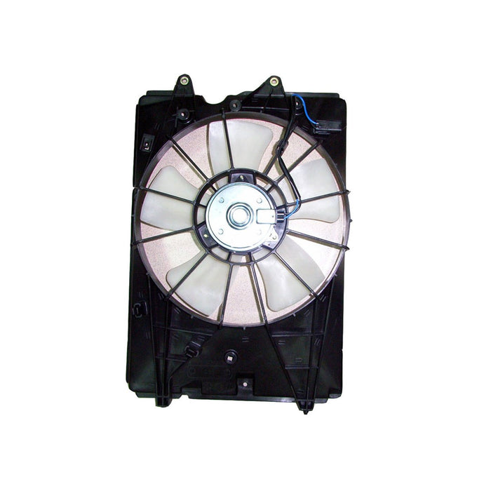 2009-2015 Honda Pilot/Ridgeline Engine Cooling Fan Assembly Motor/Blade/Shroud Assy AWD - HO3115151-Partify-Painted-Replacement-Body-Parts