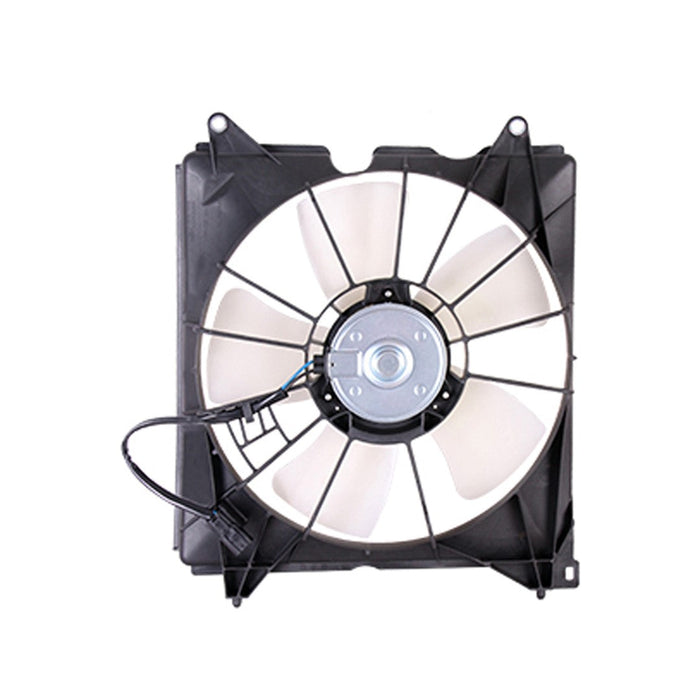 2013-2017 Honda Accord Engine Cooling Fan Assembly Denso Brand Motor/Blade/Shroud Assy 2.4L L4/2L L4 Sedan - HO3115162-Partify-Painted-Replacement-Body-Parts