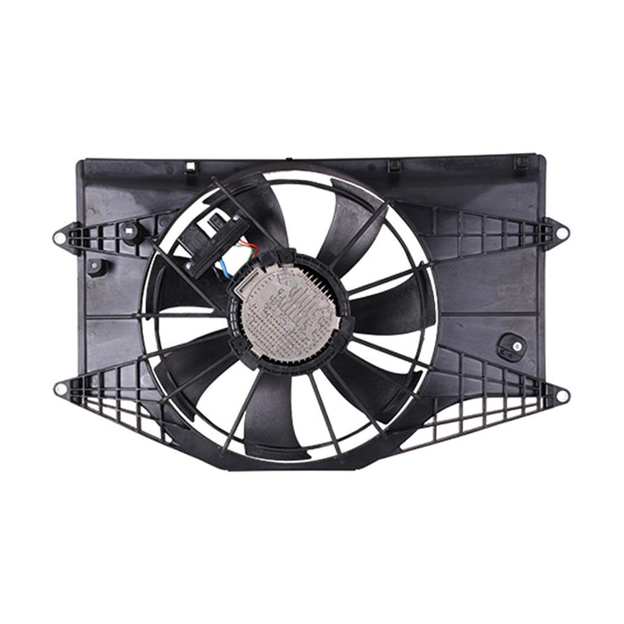 2016-2021 Honda Civic EX/EX-L/LX/Sport/Sport Touring Engine Cooling Fan Assembly Motor/Blade/Shroud/Protector Assy 1.5L L4 Turbocharged Coupe/Hatchback/Sedan - HO3115173-Partify-Painted-Replacement-Body-Parts