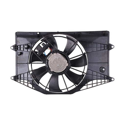 2016-2021 Honda Civic EX/EX-L/LX/Sport/Sport Touring Engine Cooling Fan Assembly Motor/Blade/Shroud/Protector Assy 1.5L L4 Turbocharged Coupe/Hatchback/Sedan - HO3115173-Partify-Painted-Replacement-Body-Parts