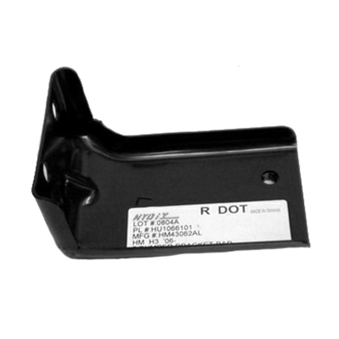 2006-2010 Hummer H3/H3T Front Driver Side Bumper Bracket Bar Bracket - HU1066101-Partify-Painted-Replacement-Body-Parts