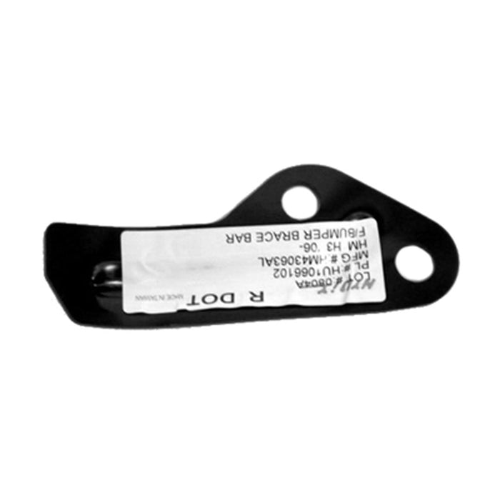 2006-2010 Hummer H3/H3T Front Driver Side Bumper Bracket Bar Brace - HU1066102-Partify-Painted-Replacement-Body-Parts