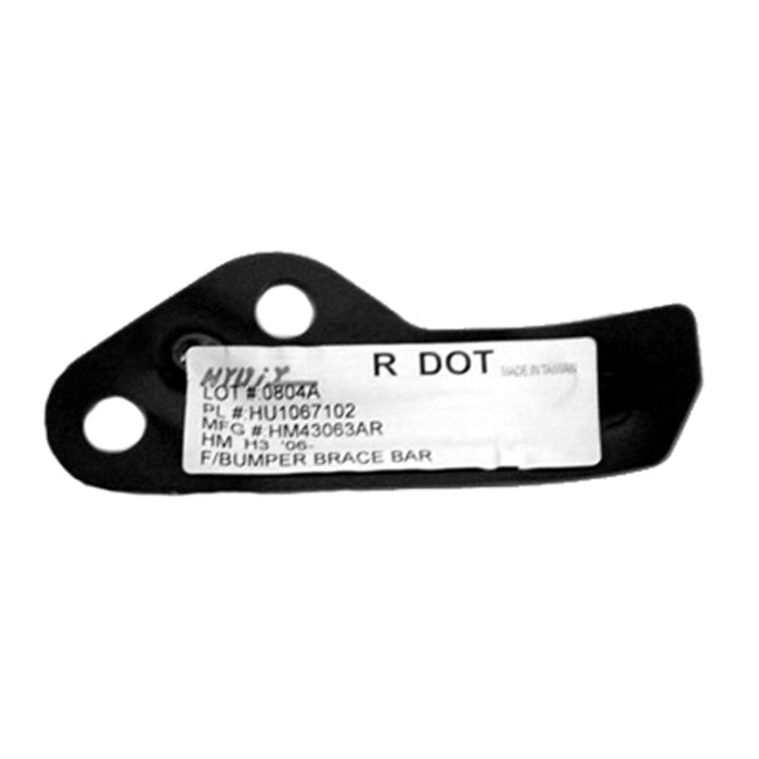 2006-2010 Hummer H3/H3T Front Passenger Side Bumper Bracket Bar Brace - HU1067102-Partify-Painted-Replacement-Body-Parts