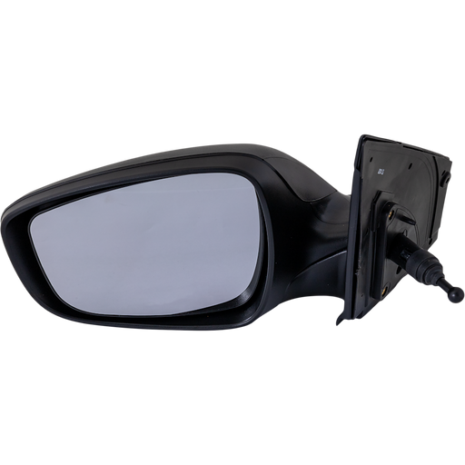 2012-2017 Hyundai Accent Driver Side Door Mirror Manual W/O Side Repeater Lamps - HY1320265-Partify-Painted-Replacement-Body-Parts