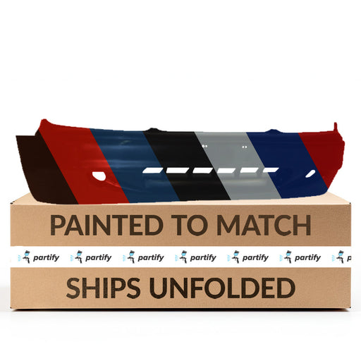 1995-1997 Hyundai Accent Front Bumper 4 Door Sedan - HY1000115-Partify-Painted-Replacement-Body-Parts