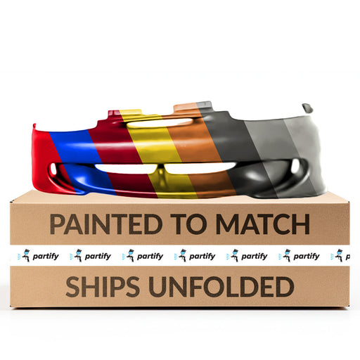 1995 Hyundai Accent CAPA Certified Front Bumper 2 Door Hatchback - HY1000116C-Partify-Painted-Replacement-Body-Parts