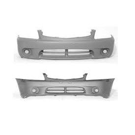 2000-2002 Hyundai Accent CAPA Certified Front Bumper W/O Fog Lamps 2 Door Hatchback - HY1000131C-Partify-Painted-Replacement-Body-Parts