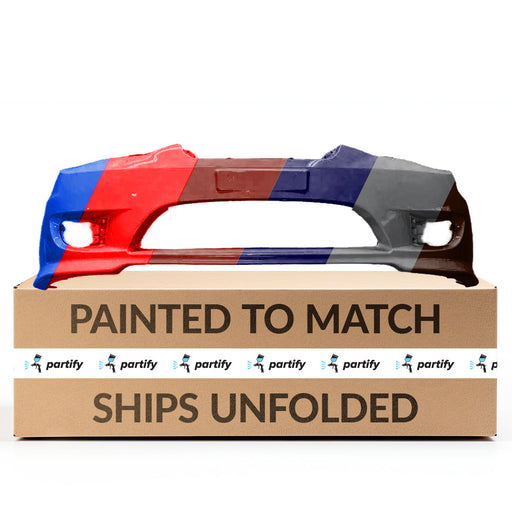 2005-2006 Hyundai Tiburon Front Bumper With Fog Light Holes - HY1000153-Partify-Painted-Replacement-Body-Parts