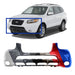 2007-2009 Hyundai Santa Fe Front Bumper With Fog Light Holes - HY1000165-Partify-Painted-Replacement-Body-Parts