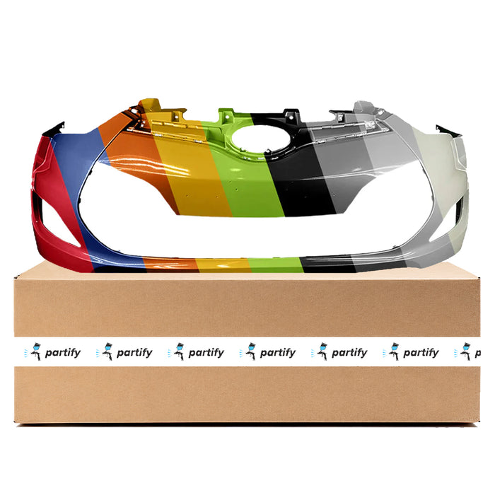 2012-2017 Hyundai Veloster Front Bumper - HY1000189-Partify-Painted-Replacement-Body-Parts