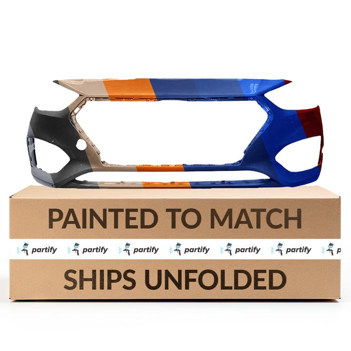 2018-2022 Hyundai Accent Sedan CAPA Certified Front Bumper - HY1000224C-Partify-Painted-Replacement-Body-Parts