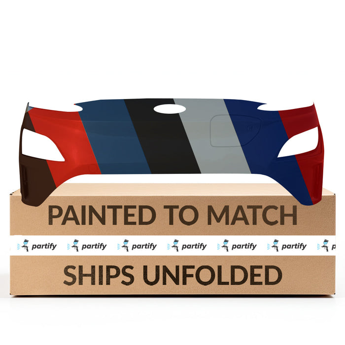 2022-2023 Hyundai Kona Electric Limited/Preferred/SEL CAPA Certified Front Bumper W/O Parking Sensors - HY1000270C-Partify-Painted-Replacement-Body-Parts