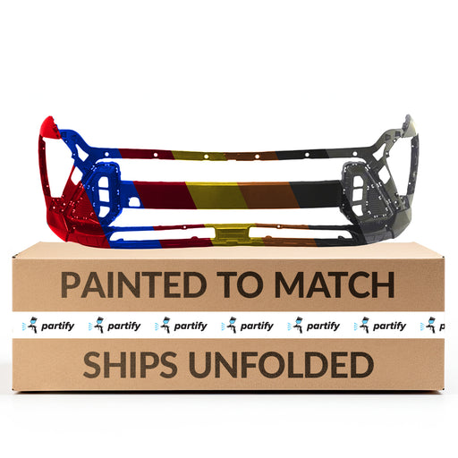 2024 Hyundai Kona Limited Front Lower Bumper W/O Parking Sensors - HY1015137-Partify-Painted-Replacement-Body-Parts