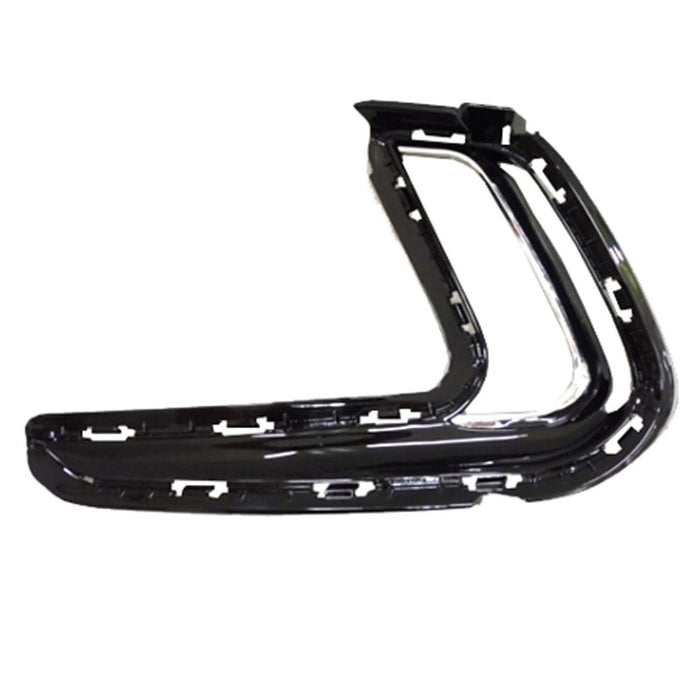 2017-2018 Hyundai Elantra Front Driver Side Bumper Insert Usa Built W/Daytime Running Lamps Outer Opening Cover Sedan - HY1038126-Partify-Painted-Replacement-Body-Parts