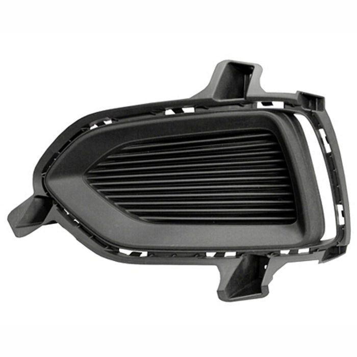 2018-2022 Hyundai Accent GL/LE/SE/SEL Front Driver Side Bumper Insert Fog Lamp Opening Cover W/O Fog Lamps - HY1038131-Partify-Painted-Replacement-Body-Parts