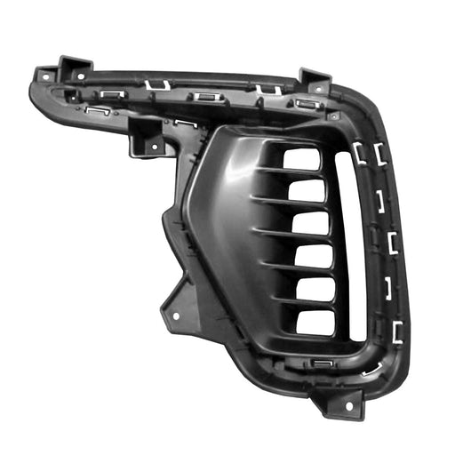 2017-2019 Hyundai Santa Fe/Fe XL Front Driver Side Bumper Insert Fog Lamp Opening Cover W/O Fog Lamps - HY1038132-Partify-Painted-Replacement-Body-Parts