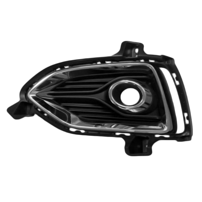 2018-2022 Hyundai Accent GLS/Ultimate Front Driver Side Bumper Insert Fog Lamp Bezel W/Fog Lamps Hatchback/Sedan - HY1038145-Partify-Painted-Replacement-Body-Parts