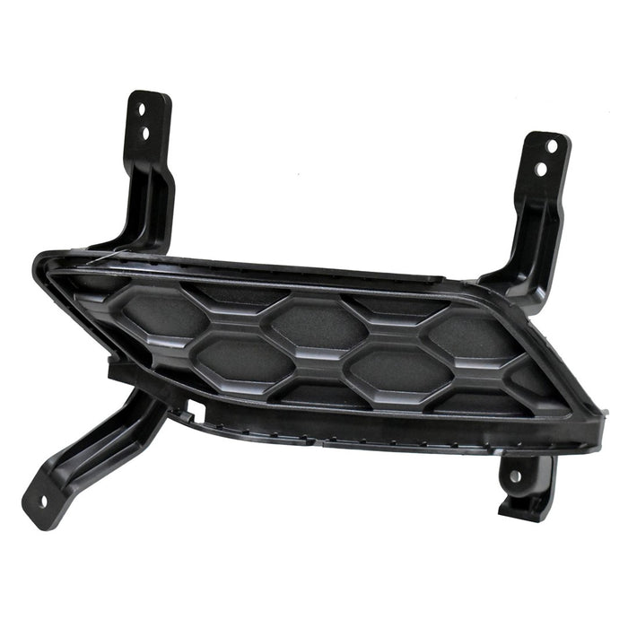 2019-2020 Hyundai Santa Fe SE Front Driver Side Bumper Insert Fog Lamp Opening Cover W/O Fog Lamps - HY1038154-Partify-Painted-Replacement-Body-Parts