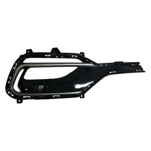 2017-2018 Hyundai Santa Fe Sport Front Passenger Side Bumper Insert Fog Lamp Bezel W/Fog Lamps 2L L4 Turbocharged - HY1039128-Partify-Painted-Replacement-Body-Parts