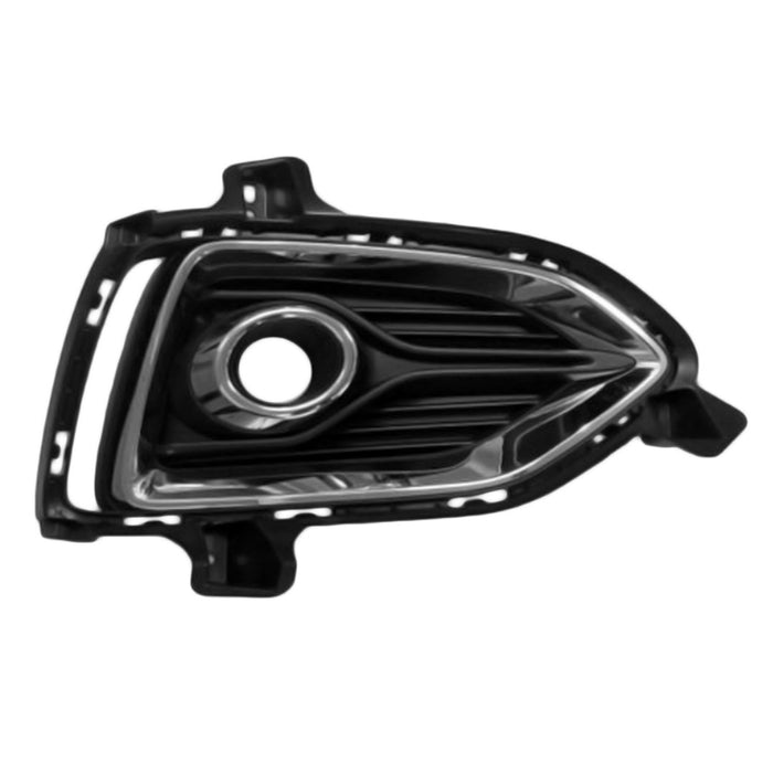 2018-2022 Hyundai Accent GLS/Ultimate Front Passenger Side Bumper Insert Fog Lamp Bezel W/Fog Lamps Hatchback/Sedan - HY1039145-Partify-Painted-Replacement-Body-Parts