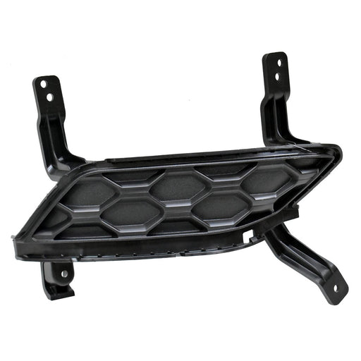 2019-2020 Hyundai Santa Fe SE Front Passenger Side Bumper Insert Fog Lamp Opening Cover W/O Fog Lamps - HY1039154-Partify-Painted-Replacement-Body-Parts