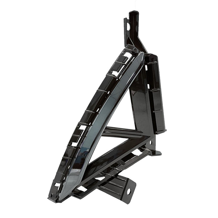 2021-2023 Hyundai Elantra Limited Hybrid/Ultimate Hybrid Front Passenger Side Bumper Insert Dark Chrome Outer Grille - HY1039170-Partify-Painted-Replacement-Body-Parts