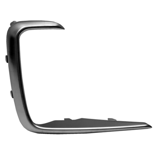 2017-2019 Hyundai Santa Fe/Fe XL Front Driver Side Bumper Molding Outer Opening Trim Satin Nickel - HY1046111-Partify-Painted-Replacement-Body-Parts