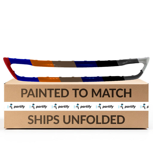 2017-2019 Hyundai Santa Fe/Fe XL CAPA Certified Front Bumper Valance Skid Plate - HY1095105C-Partify-Painted-Replacement-Body-Parts