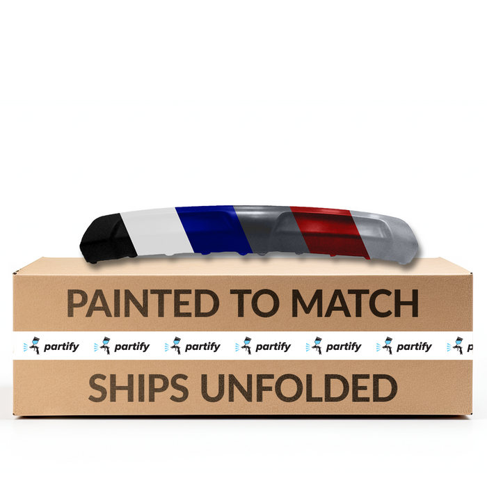 2017-2018 Hyundai Santa Fe Sport Front Bumper Valance W/Intelligent Cruise Control - HY1095106-Partify-Painted-Replacement-Body-Parts