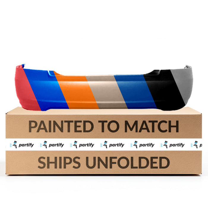 2001-2002 Hyundai Elantra GLS Rear Bumper 4 Door Sedan - HY1100131-Partify-Painted-Replacement-Body-Parts
