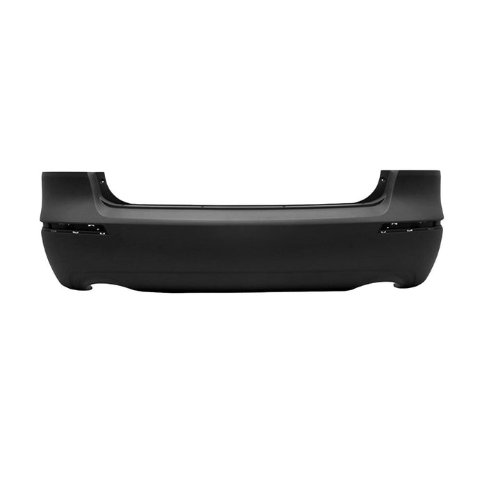 2009-2010 Hyundai Sonata CAPA Certified Rear Bumper W/Dual Exhaust 3.3L V6 - HY1100167C-Partify-Painted-Replacement-Body-Parts