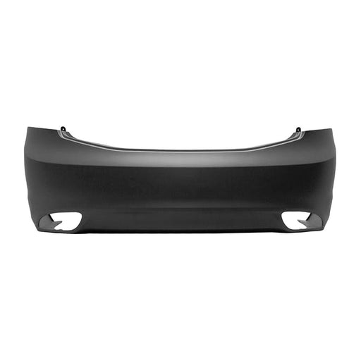 2012-2014 Hyundai Azera Rear Bumper W/O Park Assist System - HY1100191-Partify-Painted-Replacement-Body-Parts