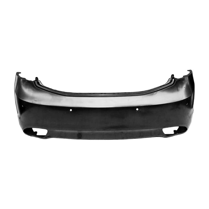 2012-2014 Hyundai Azera Rear Bumper W/Park Assist System W/O Mouldings - HY1100192-Partify-Painted-Replacement-Body-Parts