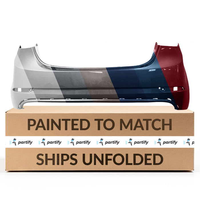 2014-2016 Hyundai Elantra USA Built Sedan Rear Bumper - HY1100201-Partify-Painted-Replacement-Body-Parts