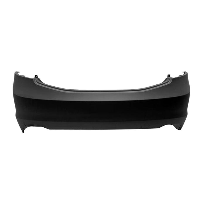 2015-2017 Hyundai Azera Rear Bumper W/O Park Assist System - HY1100208-Partify-Painted-Replacement-Body-Parts