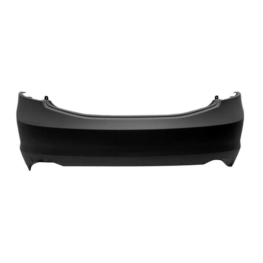 2015-2017 Hyundai Azera CAPA Certified Rear Bumper W/O Park Assist System - HY1100208C-Partify-Painted-Replacement-Body-Parts