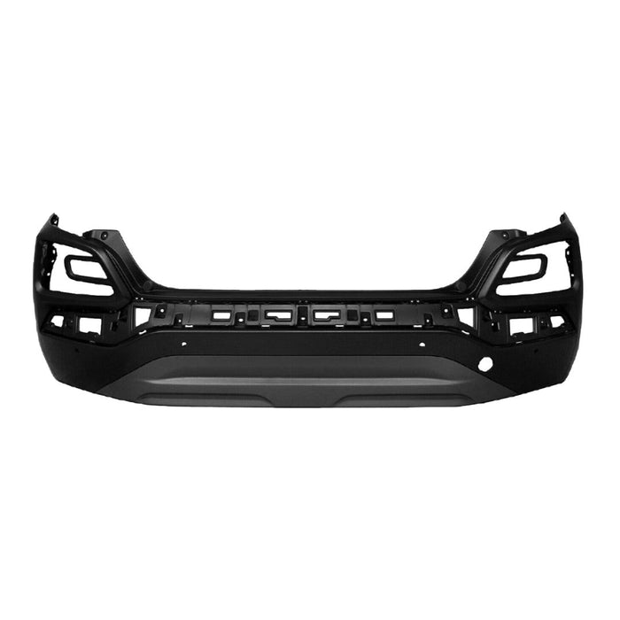 2018-2021 Hyundai Kona Limited CAPA Certified Rear Bumper From 12-7-17 W/Skid Plate Design W/Park Assist - HY1100231C-Partify-Painted-Replacement-Body-Parts