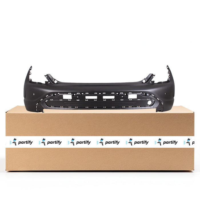 2022-2023 Hyundai Kona Limited CAPA Certified Rear Bumper W/Parking Sensors Textured - HY1100252C-Partify-Painted-Replacement-Body-Parts