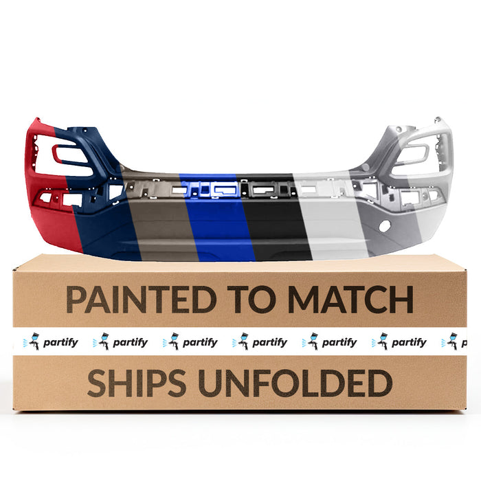 2018-2021 Hyundai Kona Luxury/Preferred CAPA Certified Rear Bumper W/O Skid Plate - HY1100260C-Partify-Painted-Replacement-Body-Parts